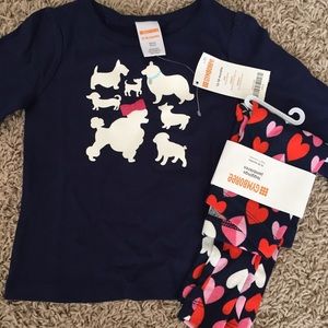 NWT GYMBOREE Matching Long Sleeve Shirt and Pants